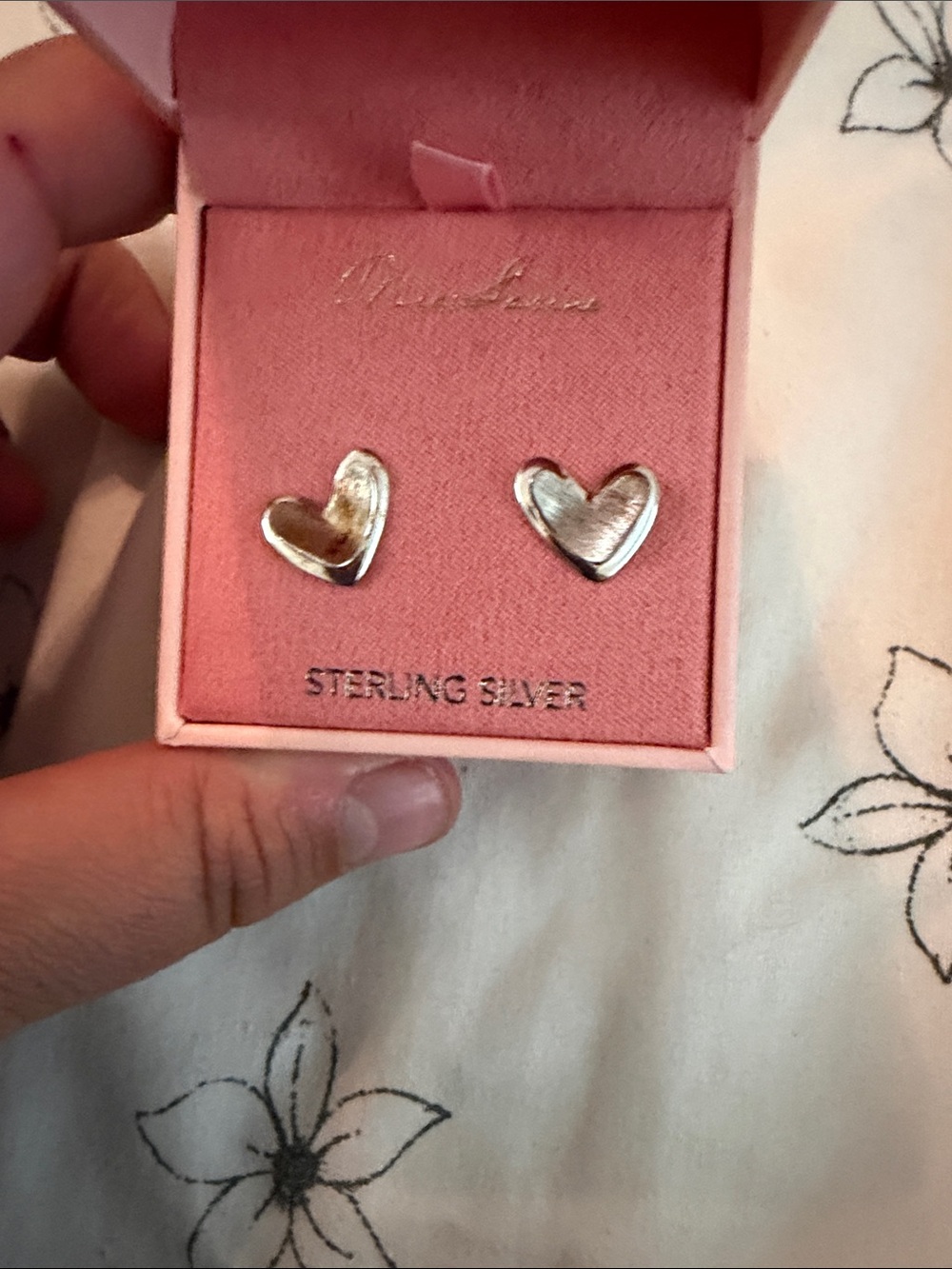 Sterling Silver Heart Stud Earrings - Classic Silver Hearts